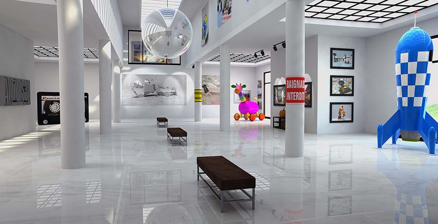 exhibition space